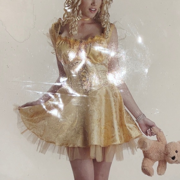 WOMANS COSTUMES ALL SIZES SEXY GOLDILOCKS - Picture 5 of 5